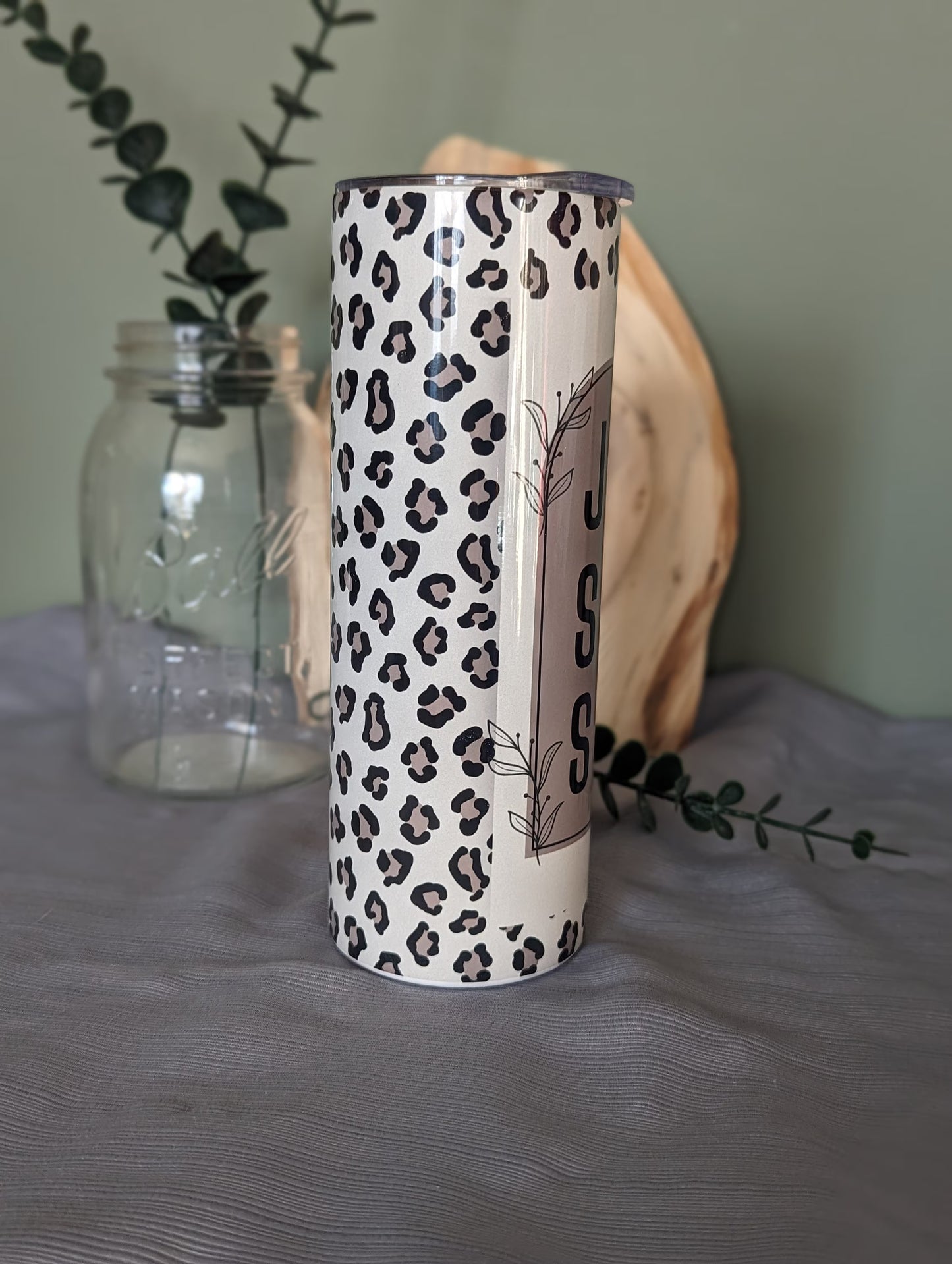 JESUS | Chettah Leopard Print | Modern | 20oz Stainless Steel Tumbler