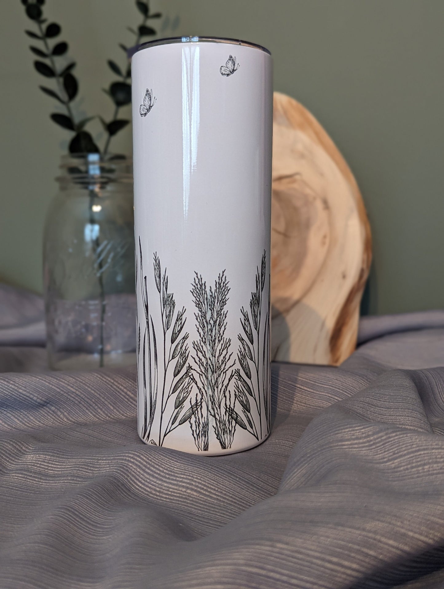 Jehovah Jireh The Lord will provide | Floral | 20oz Stainless Steel Tumbler