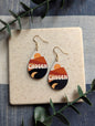 Chosen | Sun | Moon | Faith | Christian | Teardrop Earrings