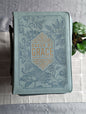 Saved by Grace Ephesians 2:8 | Embossed Faux Leather | Floral | Bible Cover