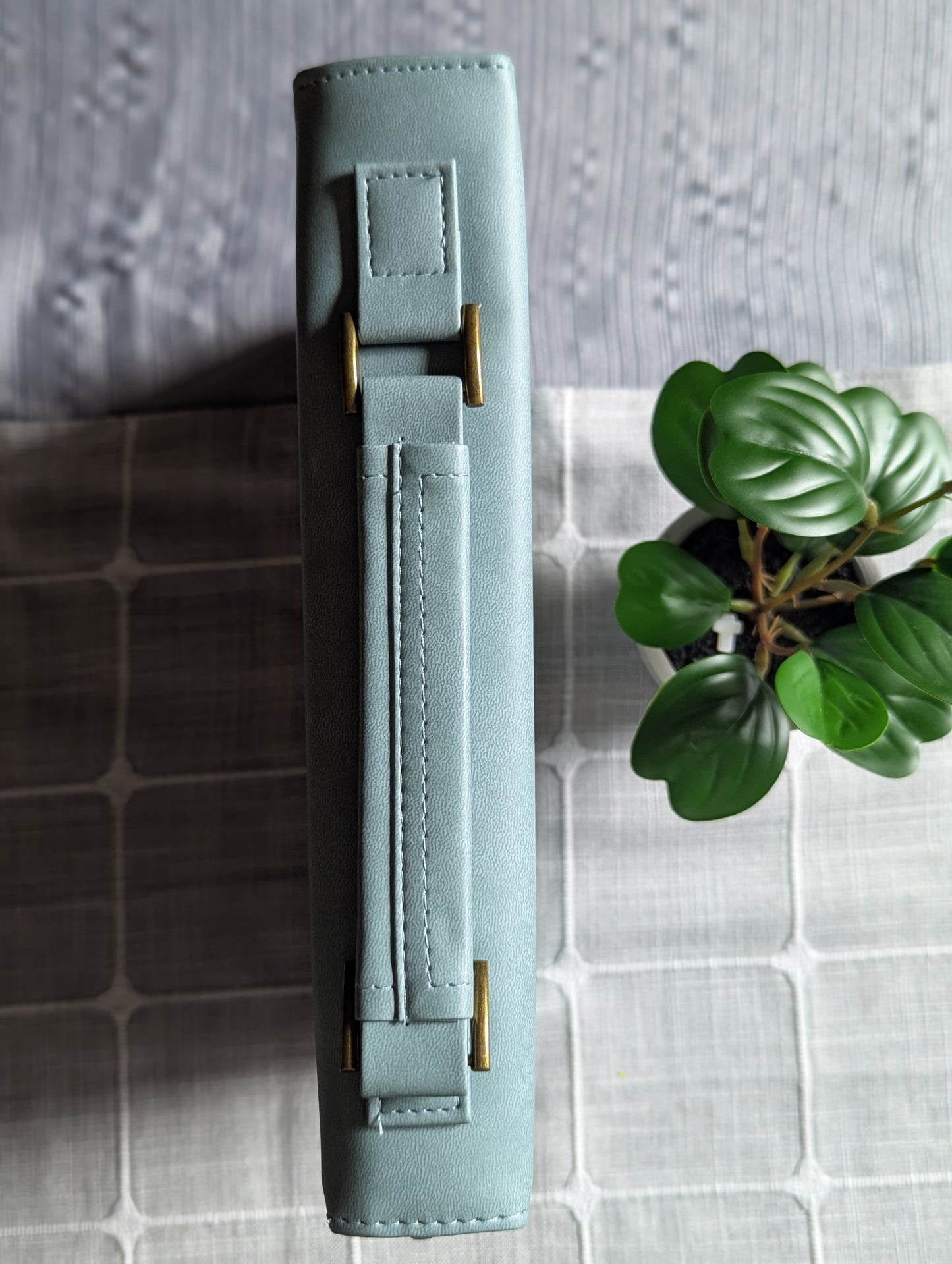 Saved by Grace Ephesians 2:8 | Embossed Faux Leather | Floral | Bible Cover