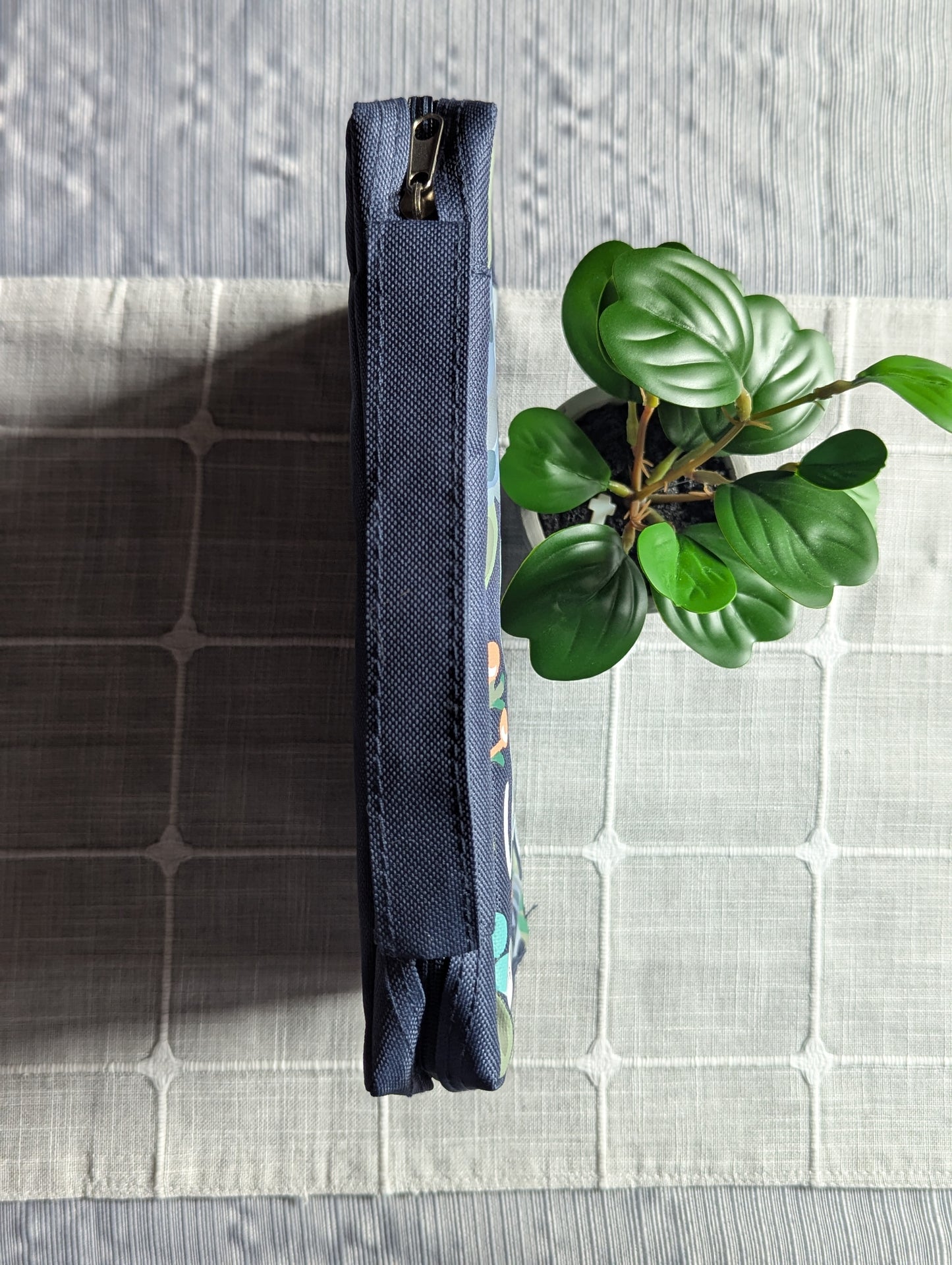 Do justly, love mercy, walk humbly Micah 6:8 | Floral | Fabric Bible Cover