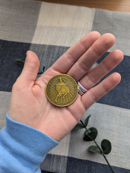 Christian Challenge Coin - Armor of God - Ephesian 6 Bible Verse