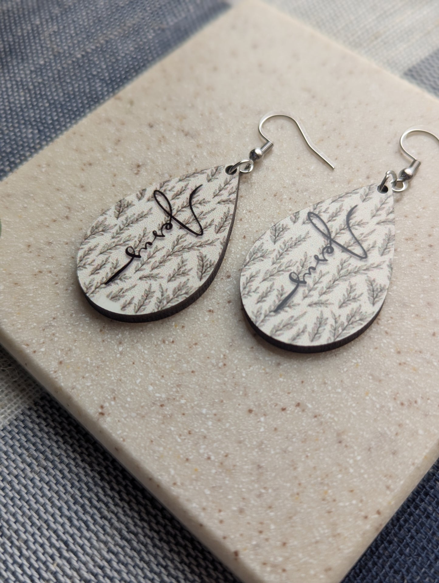 Jesus Cross Earrings - Christian Women Jewelry