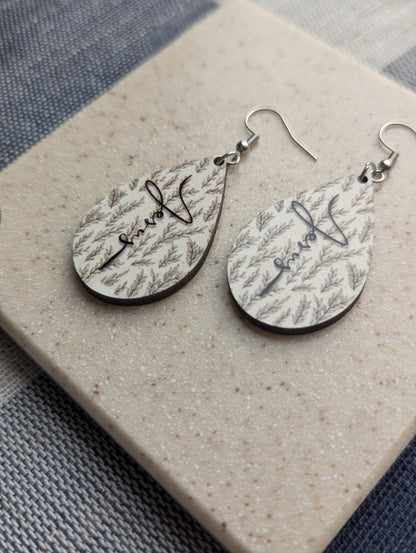 Jesus Cross Earrings - Christian Women Jewelry