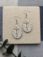 Jesus Cross Earrings - Christian Women Jewelry