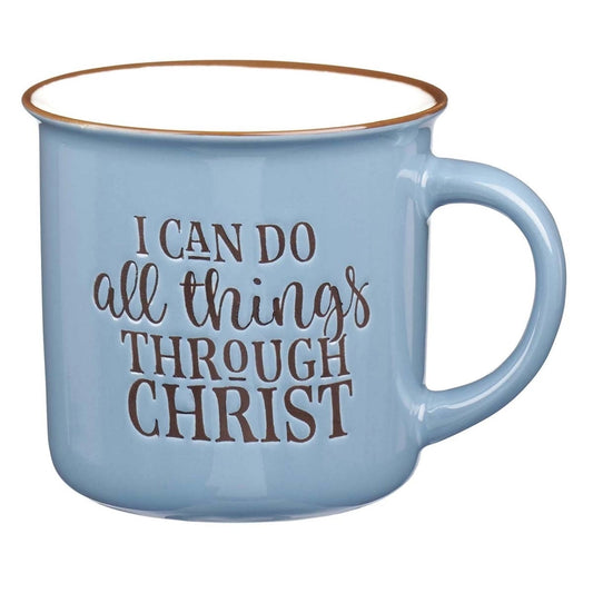 13oz I can do all things through Christ Phil 4:13 | Engraved | Coffee Mug