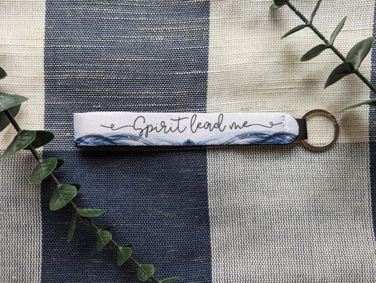 Spirit Lead Me Where My Trust is Without Boards | Oceans | Wave | Christian Keychain