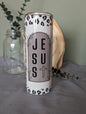 JESUS | Chettah Leopard Print | Modern | 20oz Stainless Steel Tumbler