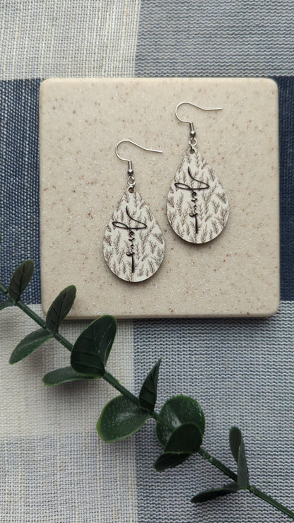 Jesus Cross Earrings - Christian Women Jewelry